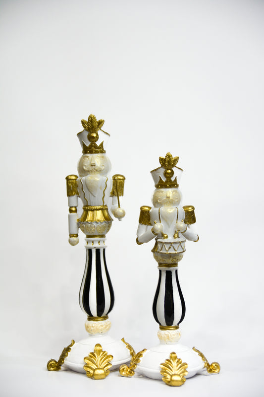 2'li Dekoratif Şamdan Nutcracker Set