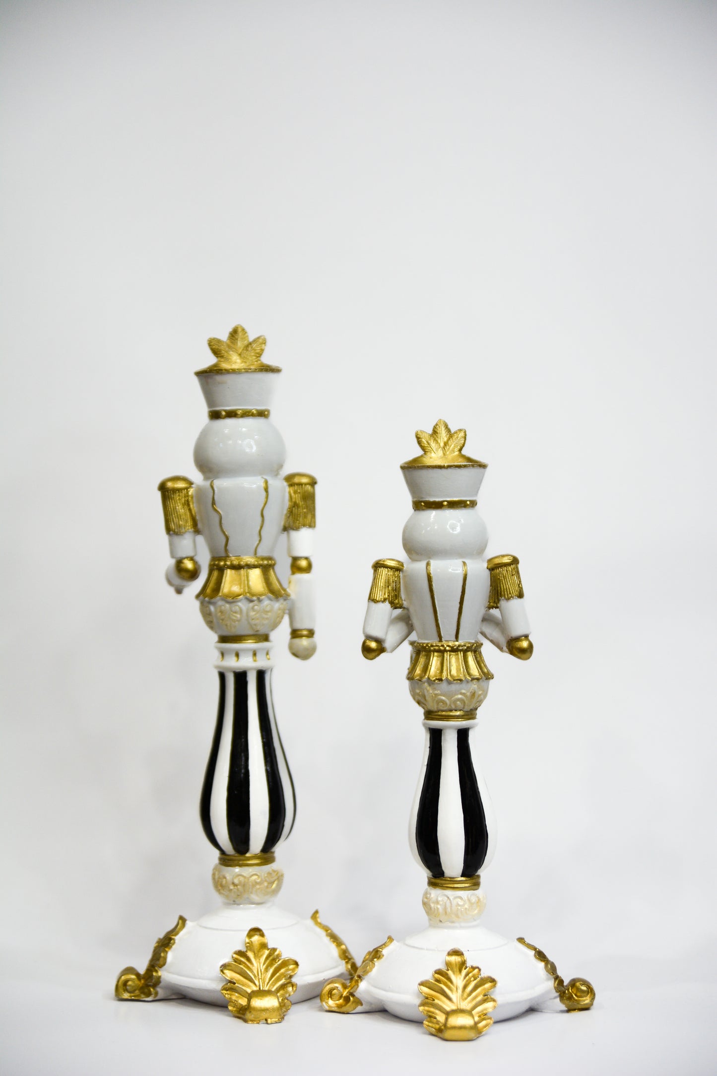 2'li Dekoratif Şamdan Nutcracker Set